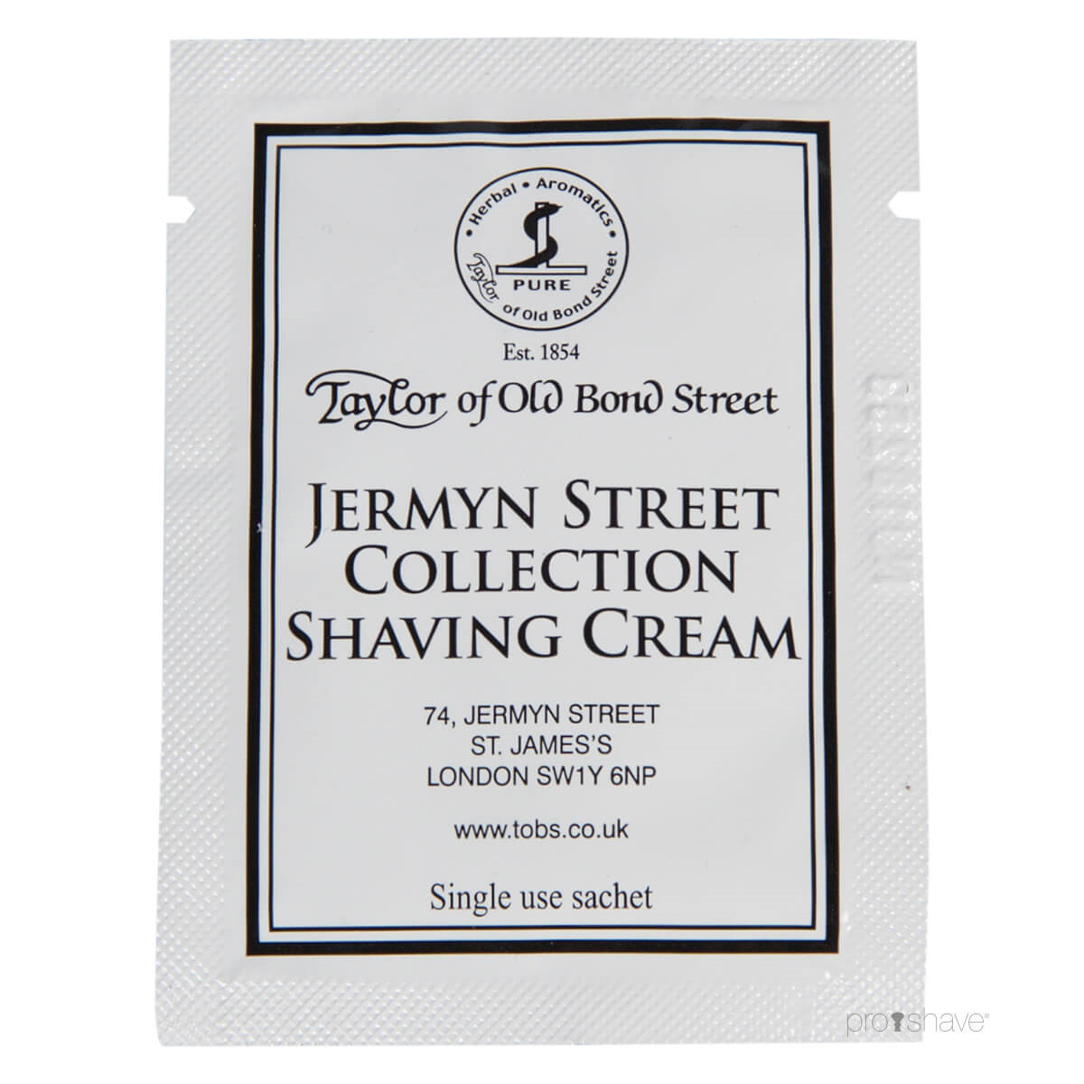 Taylor Of Old Bond Street Barbercreme, Jermyn Street, 5 ml., SAMPLE